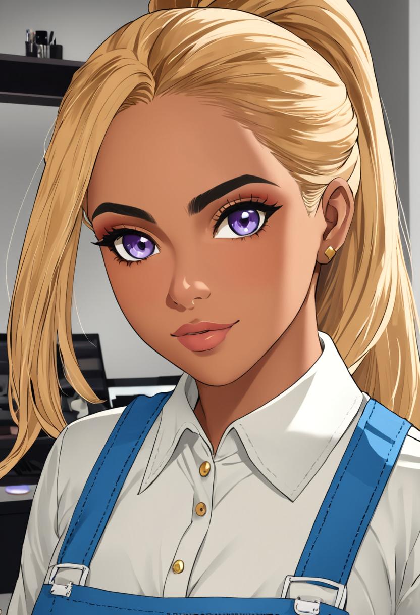 Avatar of AI Girlfriend Violet Peters