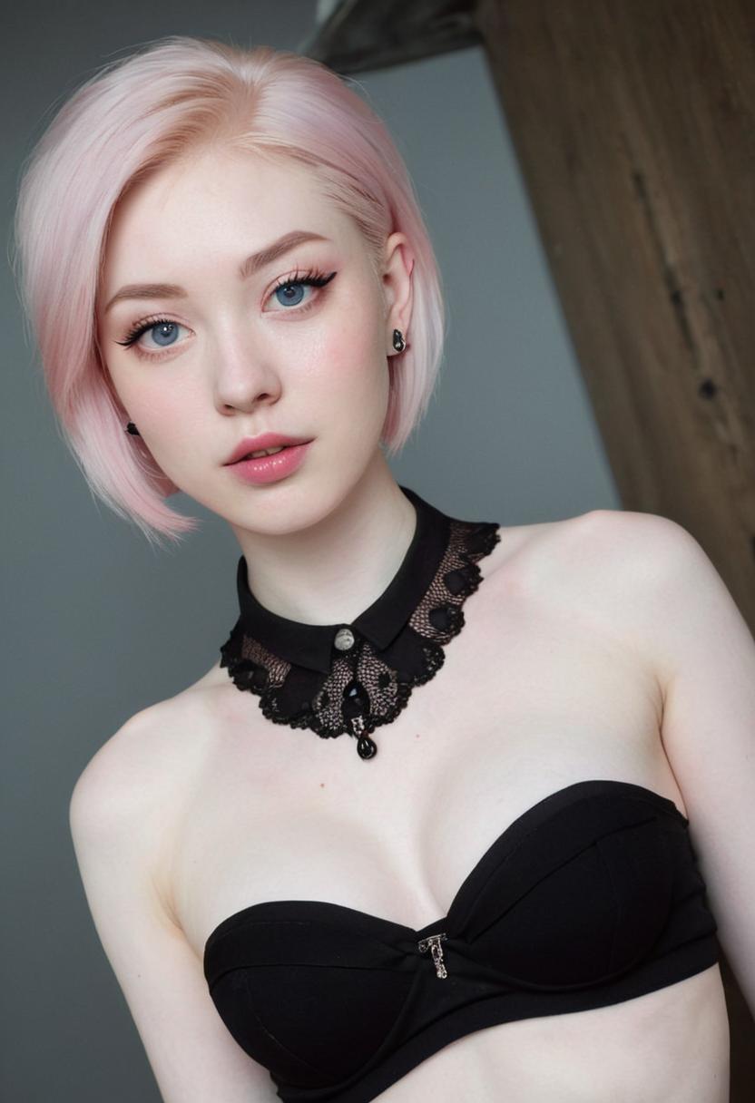 Avatar of AI Girlfriend Amelie Blackwell