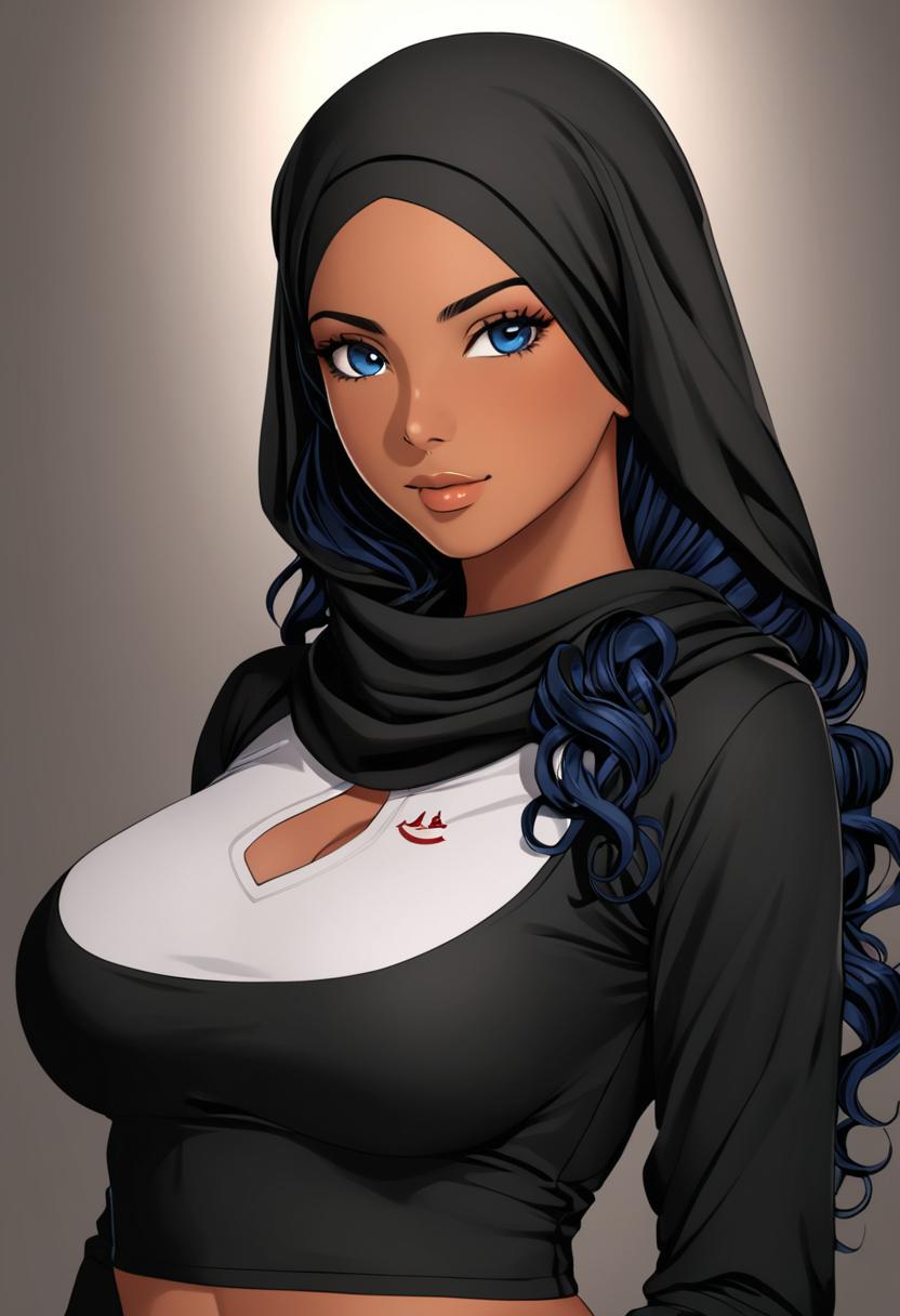 Avatar of AI Girlfriend Stephanie Black