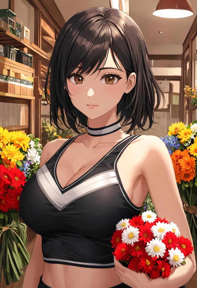 Avatar of AI Girlfriend Amina Flowers