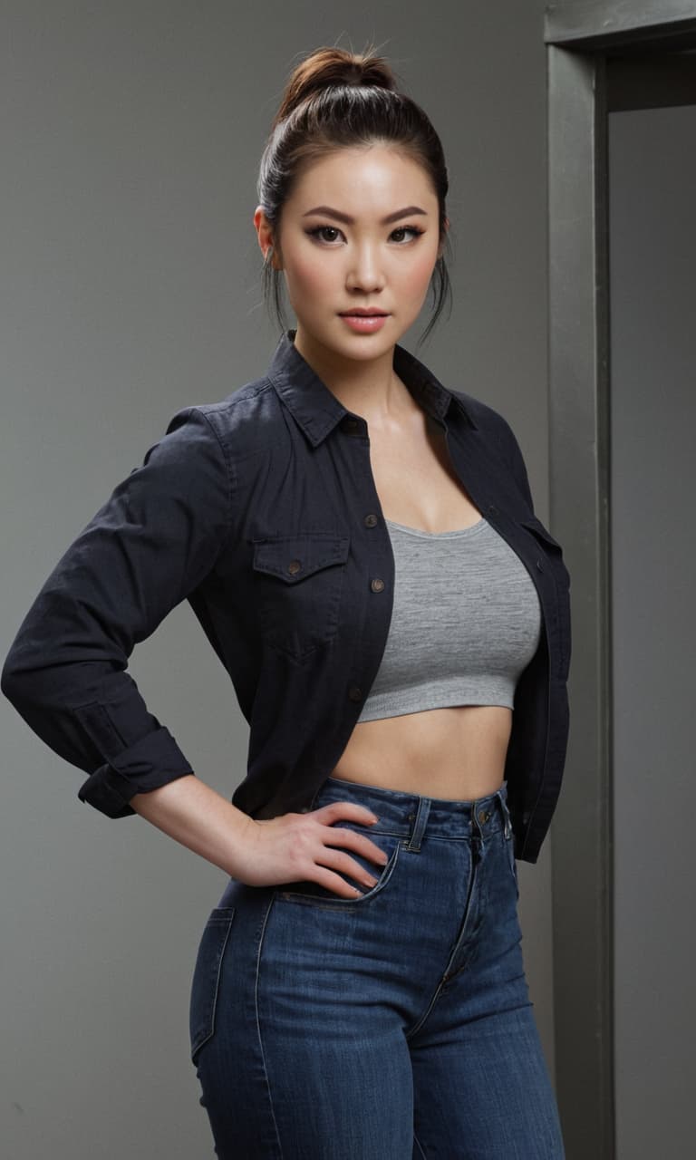 Avatar of AI Girlfriend Amber Brock