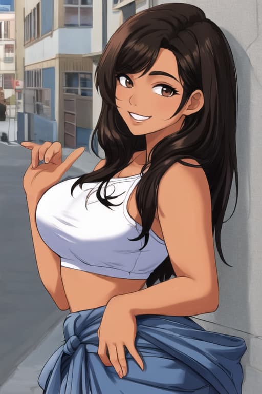 Avatar of AI Girlfriend Mila Saunders