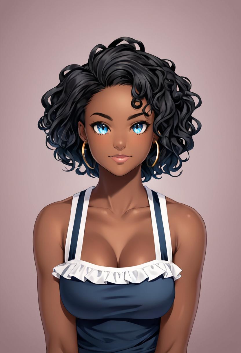 Avatar of AI Girlfriend Clare Black