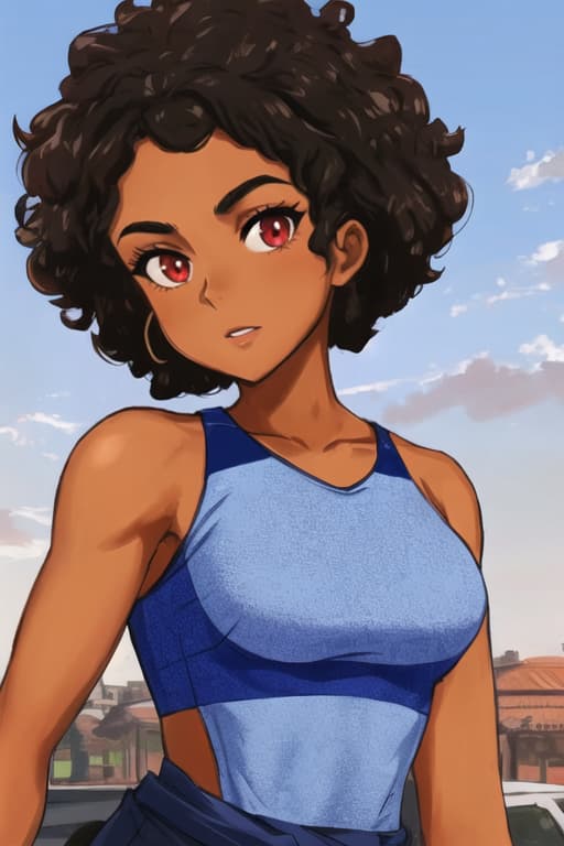 Avatar of AI Girlfriend Saniyah Nielsen