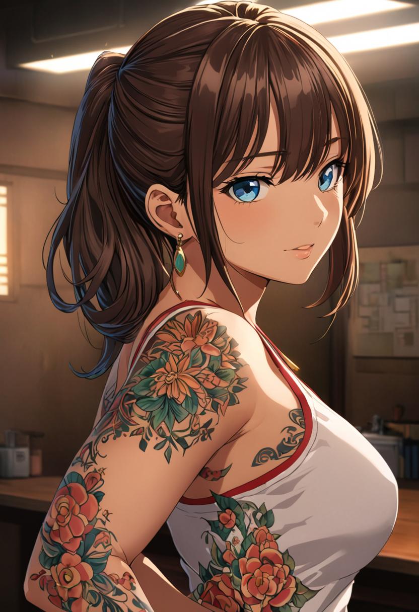 Avatar of AI Girlfriend Amina Fuller