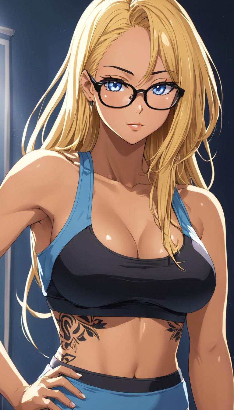 Avatar of AI Girlfriend Ally Rush