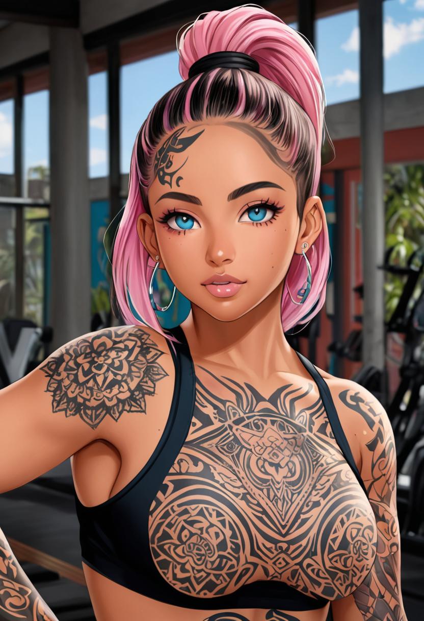 Avatar of AI Girlfriend Morgan Hernandez