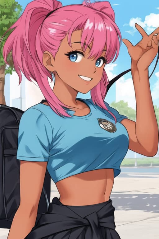 Avatar of AI Girlfriend Litzy Black