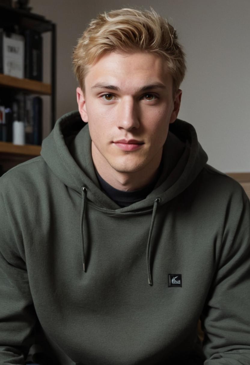 Avatar of AI Boyfriend Aaron Gardner