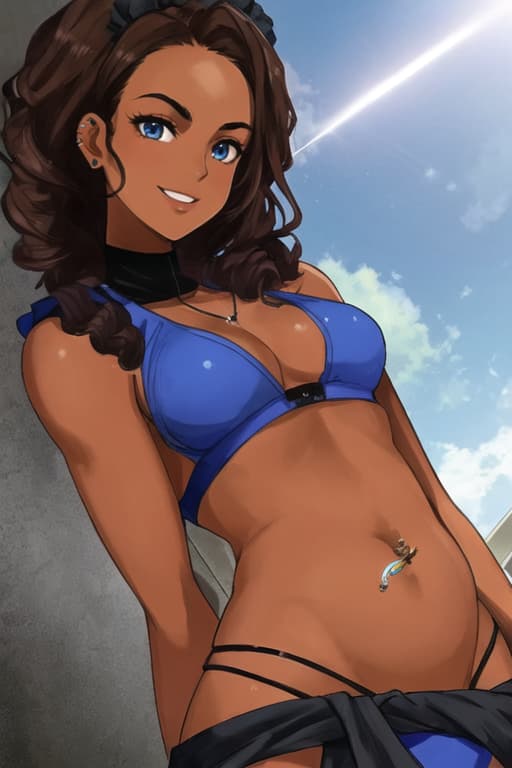 Avatar of AI Girlfriend Amani Bowman