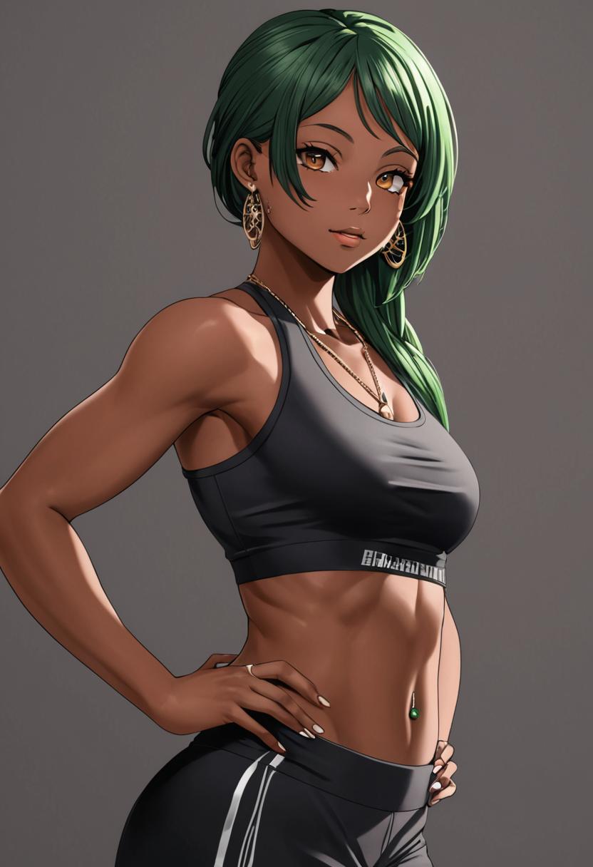 Avatar of AI Girlfriend Marina Black