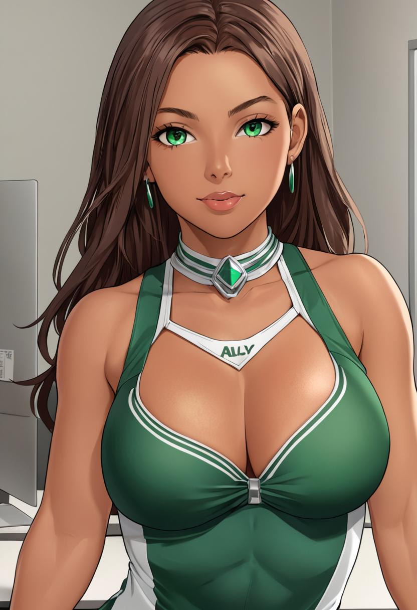 Avatar of AI Girlfriend Ally Snow
