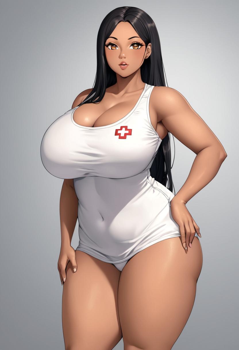 Avatar of AI Girlfriend Saniyah Black
