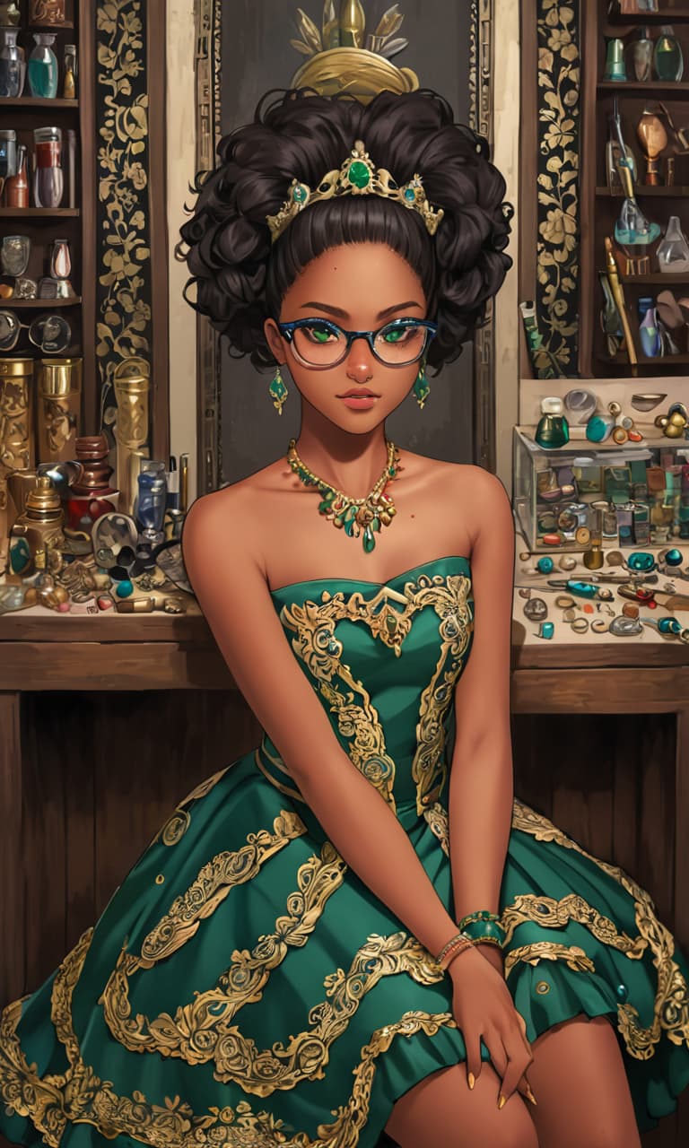 Avatar of AI Girlfriend Amani Caldwell