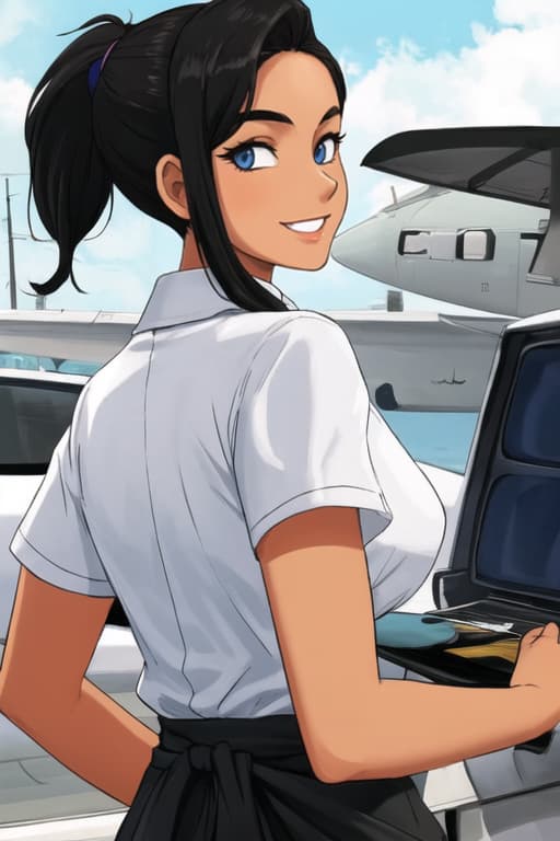 Avatar of AI Girlfriend Adeline Hughes