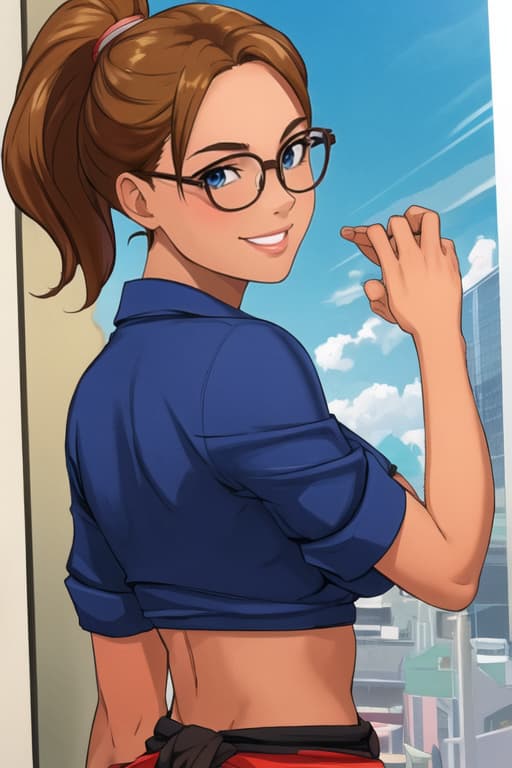 Avatar of AI Girlfriend Meghan Gallegos