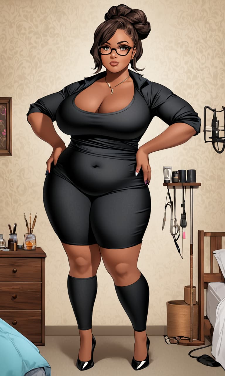 Avatar of AI Girlfriend Saniyah Butler