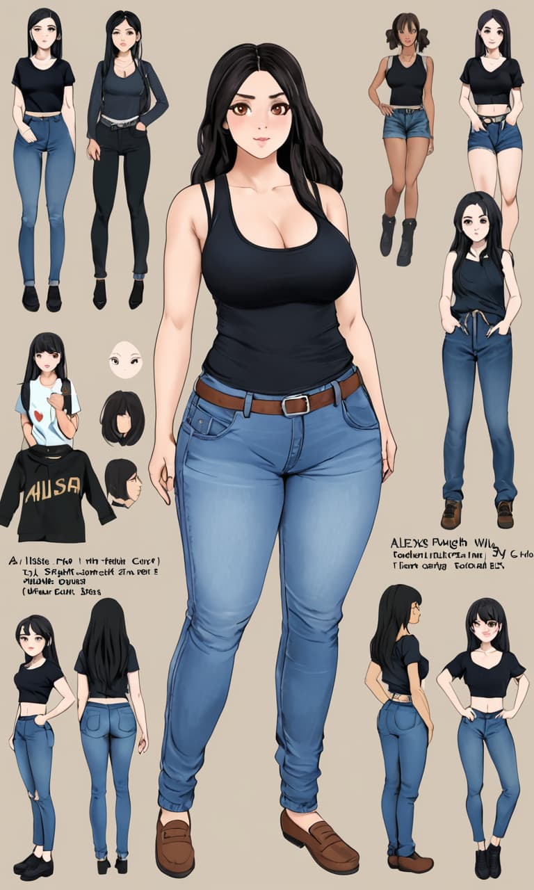 Avatar of AI Girlfriend Alexis Wiley