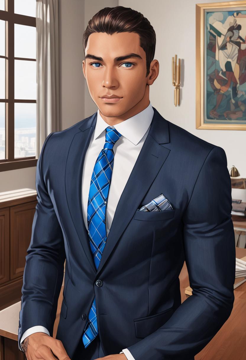 Avatar of AI Boyfriend Hiram Robbins