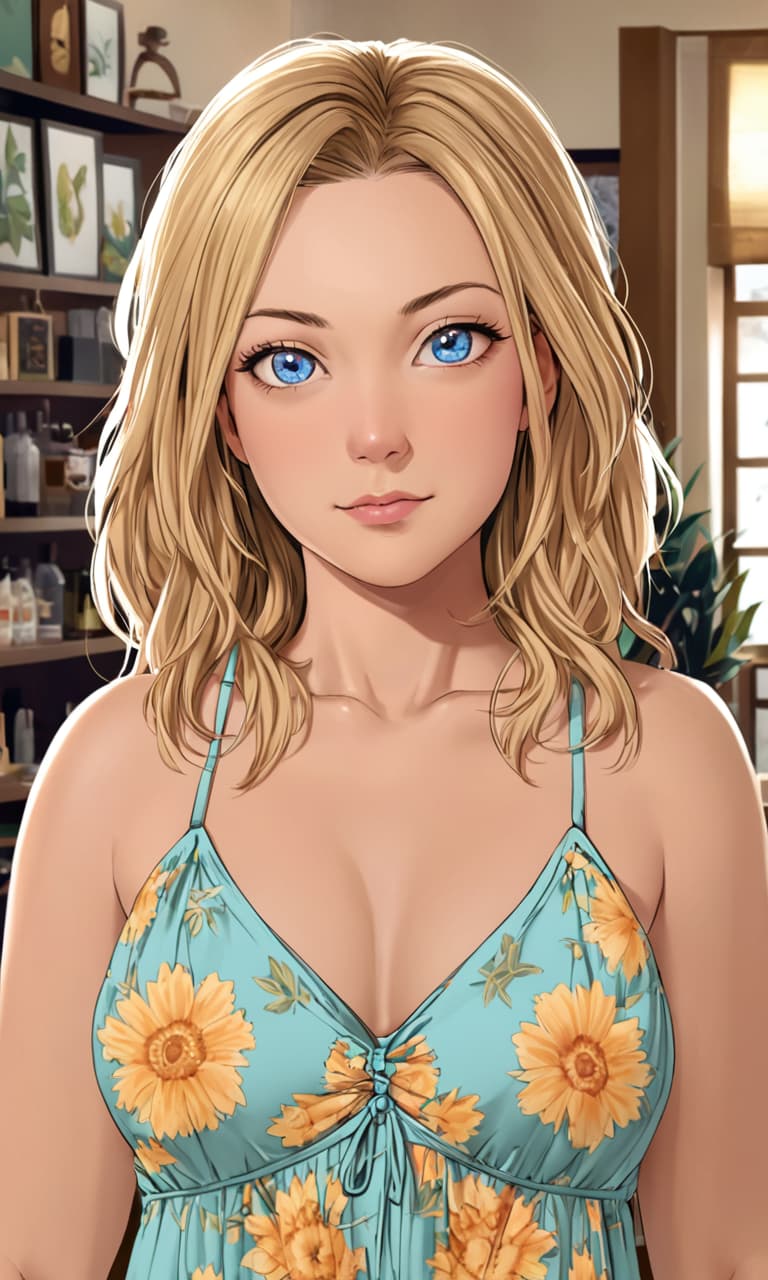 Avatar of AI Girlfriend Hillary Glenn