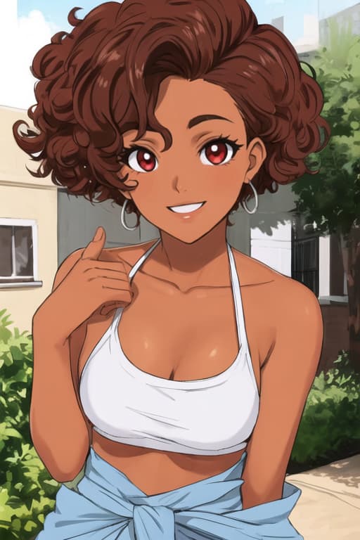 Avatar of AI Girlfriend Saniyah Hickman