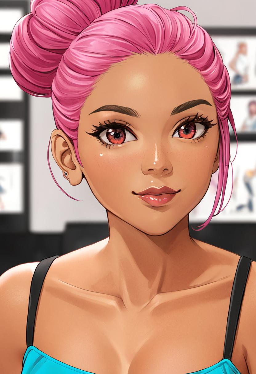 Avatar of AI Girlfriend Elise Nunez