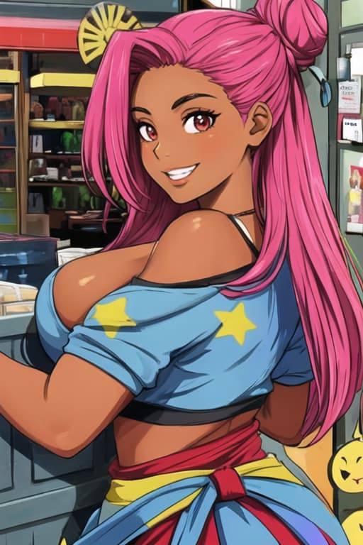 Avatar of AI Girlfriend Isis Benson