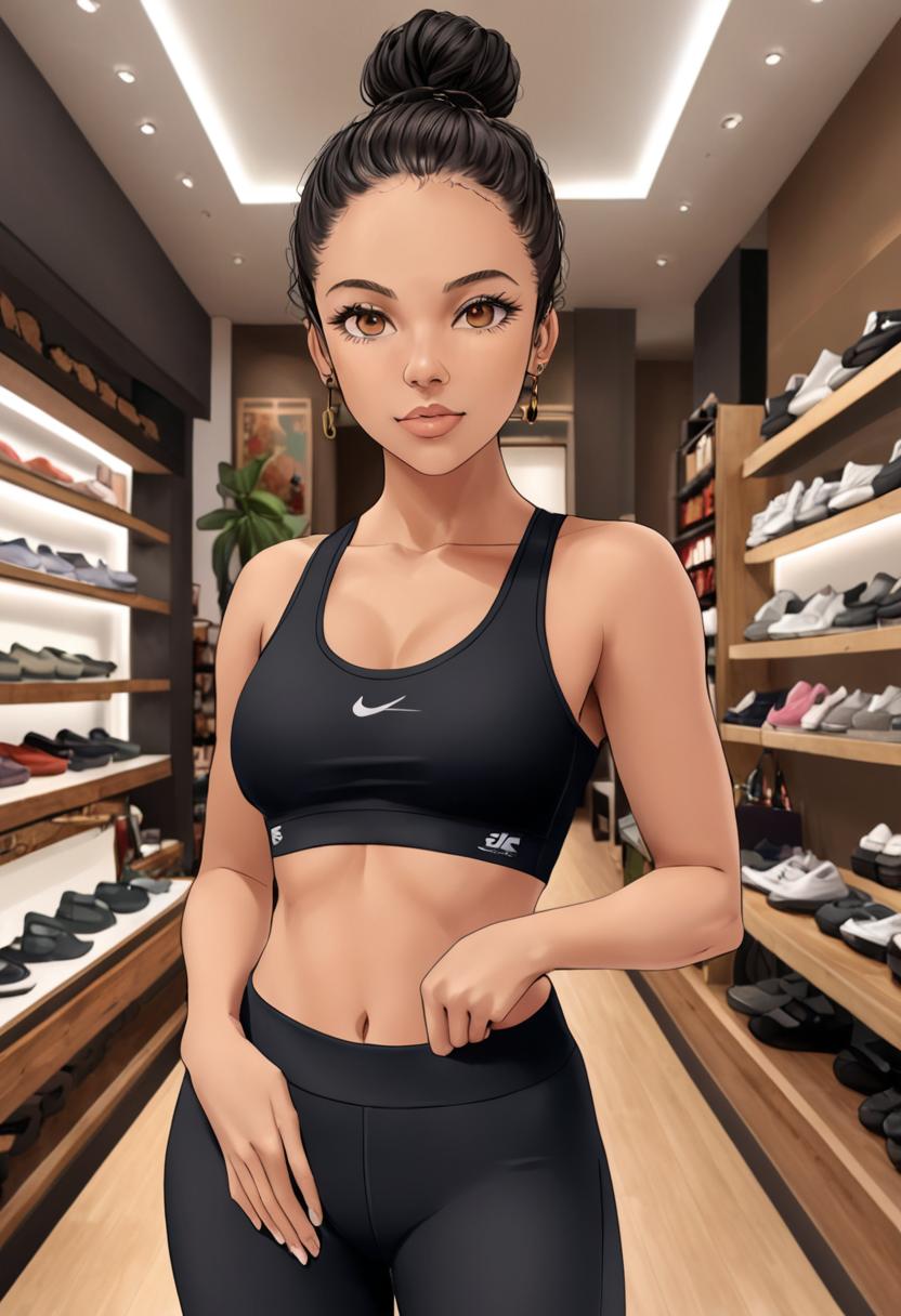 Avatar of AI Girlfriend Sanaa Mcintyre