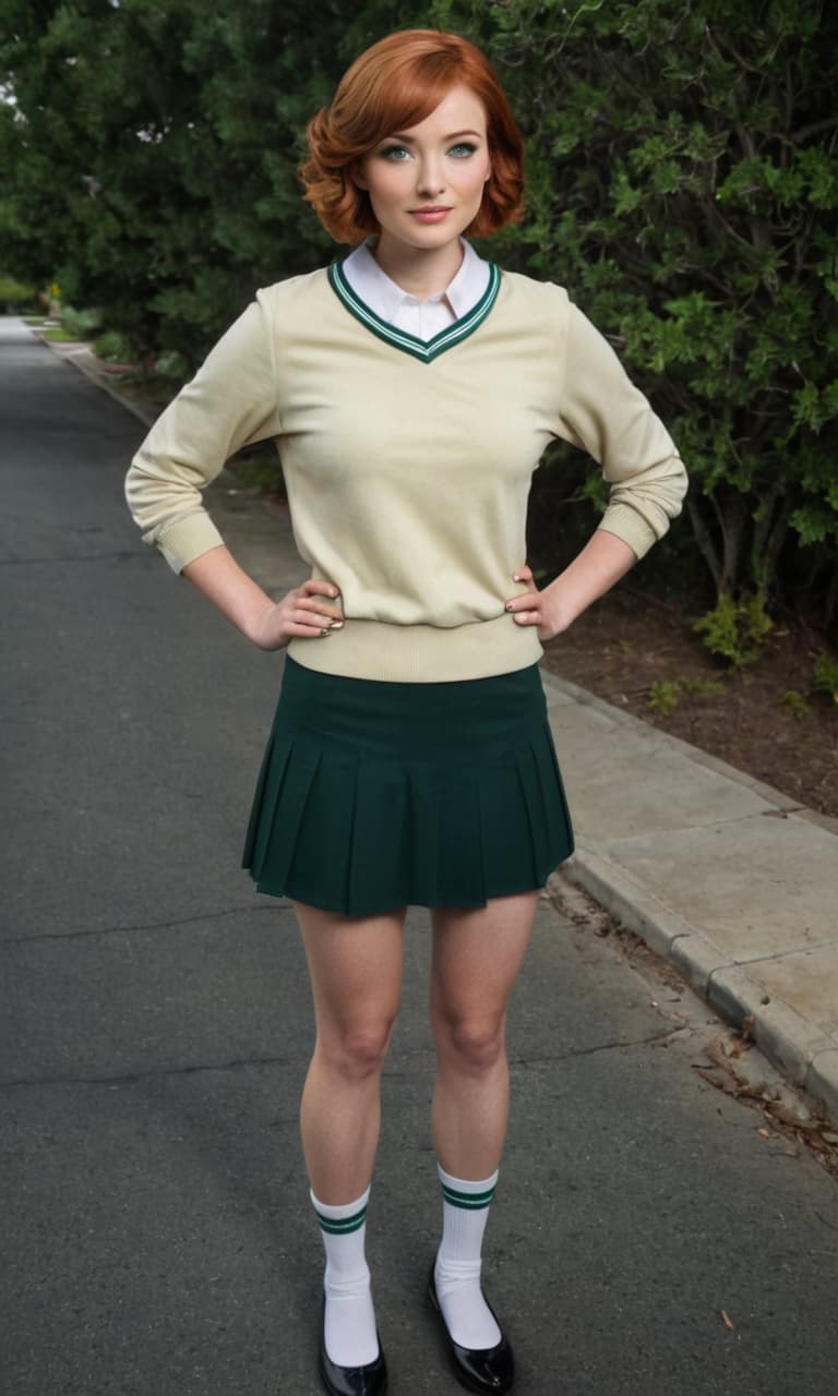 Avatar of AI Girlfriend Genevieve Ferrell